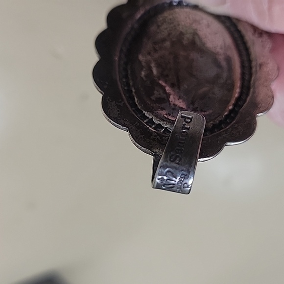 Vintage Sanford Sancrest R Native American Navajo Silver Concho Link Belt - Picture 10 of 10